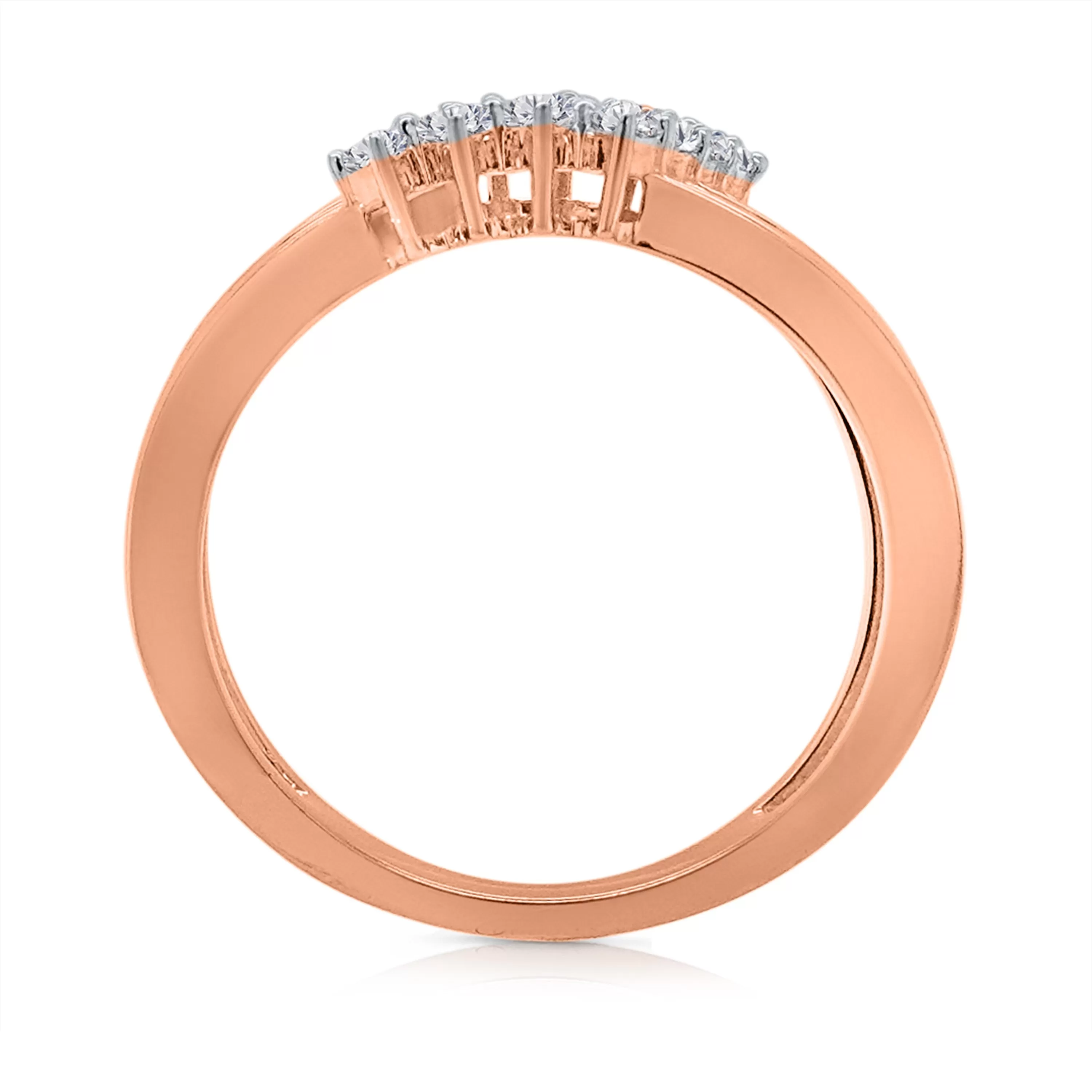 Kallati Diamond Eternal Ring in 14K Rose Gold