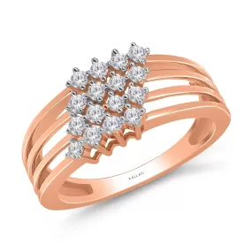 Kallati Diamond Eternal Ring in 14K Rose Gold