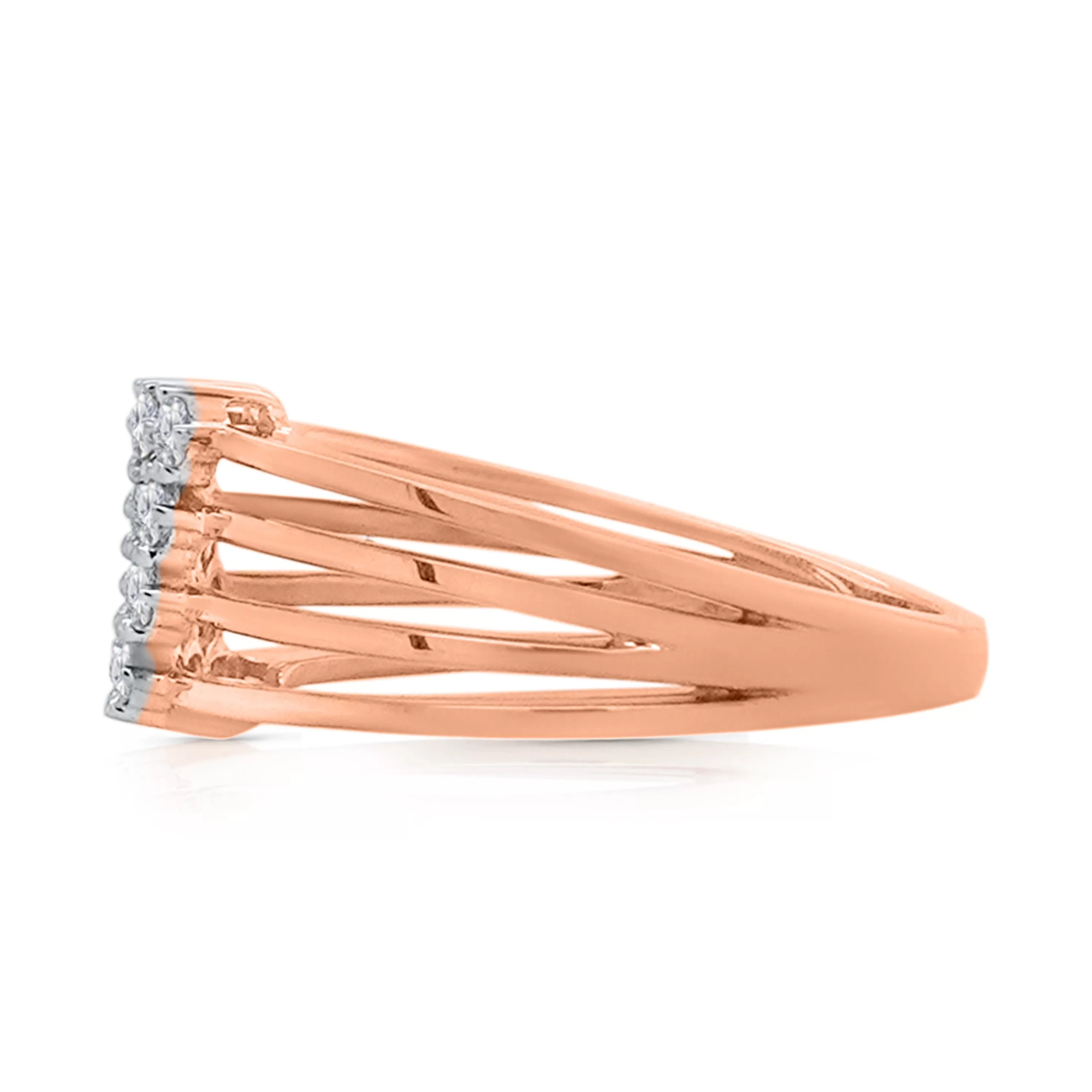 Kallati Diamond Eternal Ring in 14K Rose Gold