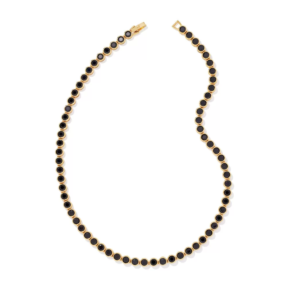 Kendra Scott Carmen Gold Tennis Necklace