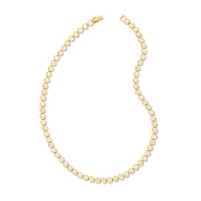 Kendra Scott Carmen Gold Tennis Necklace