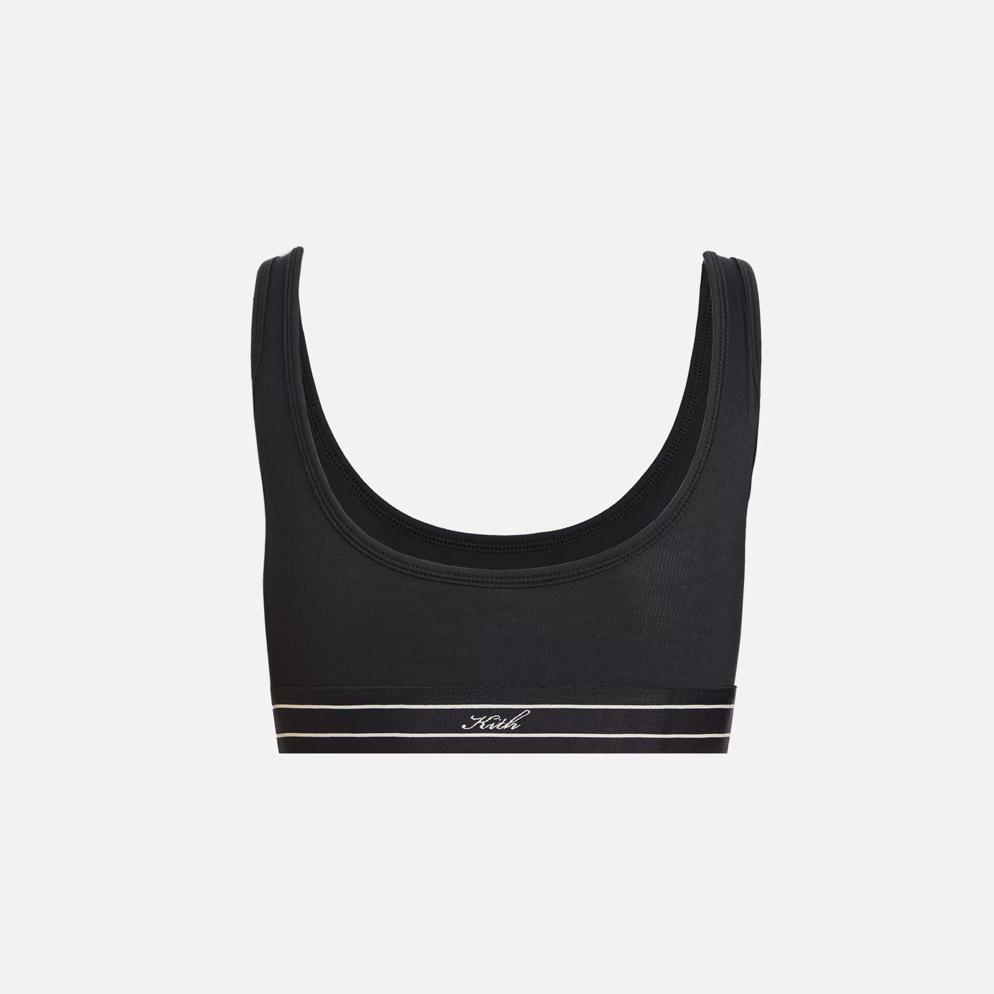 Kith Women Modal Ribbed Bra - Black