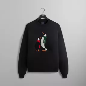 Kithmas Penguin Nelson Crewneck - Black