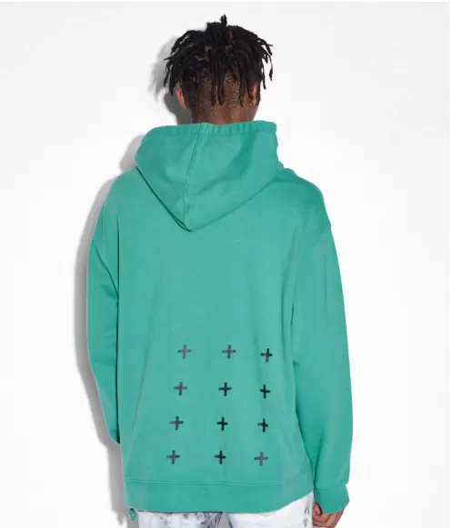 KSUBI Grass Cutter Biggie Hoodie Greenout