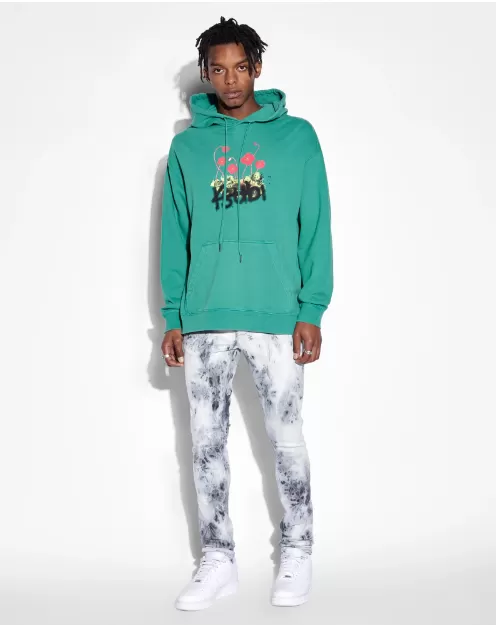 KSUBI Grass Cutter Biggie Hoodie Greenout