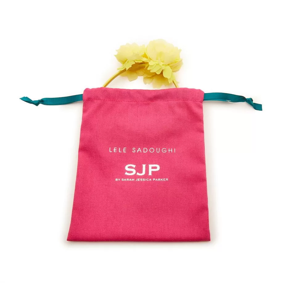 LELE X SJP BLUSH PEONY BOUQUET HEADBAND