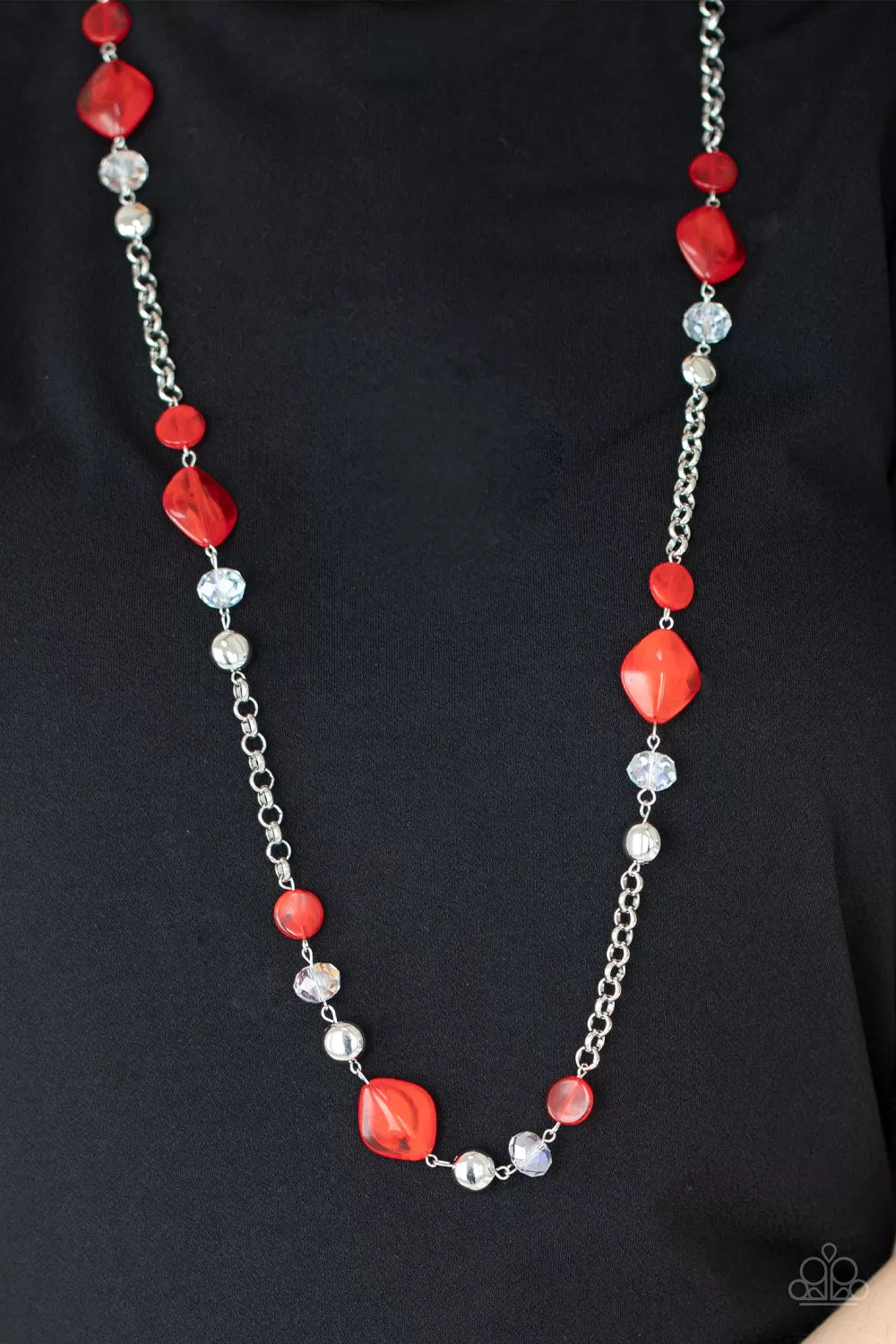 Light-Scattering Luminosity - Red Necklace