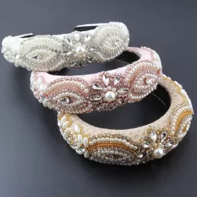 Luxury French Bohemia Crystal Sponge Head Band - Hair Band For Woman