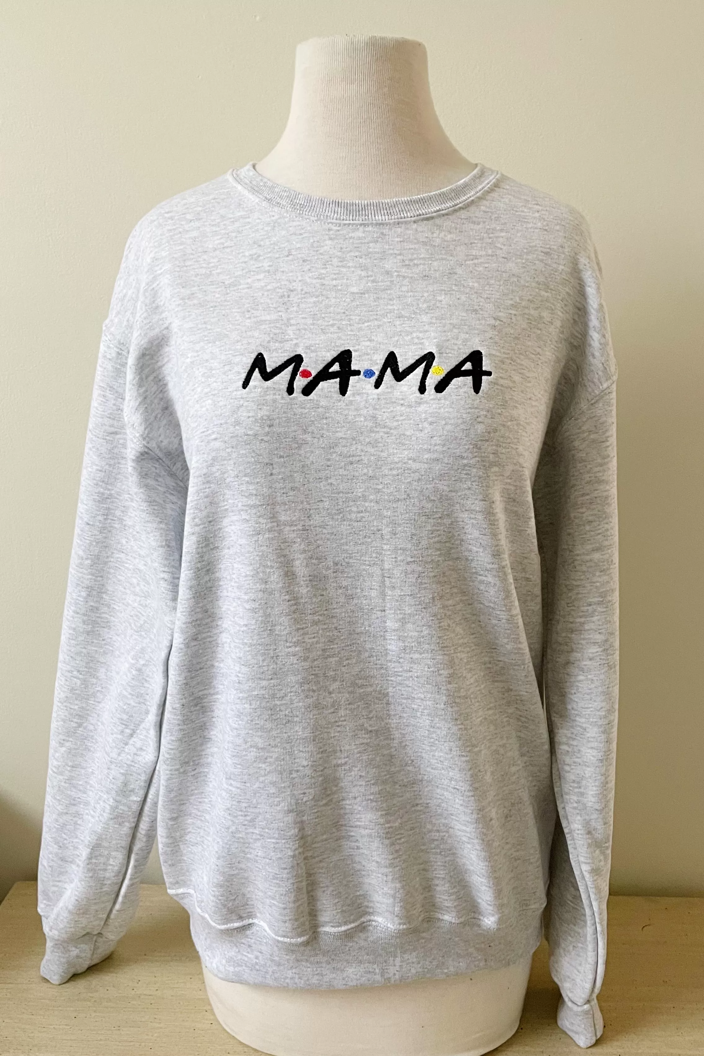 Mama Embroidered Sweatshirts