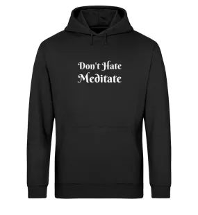 Meditate Bio Hoodie Unisex