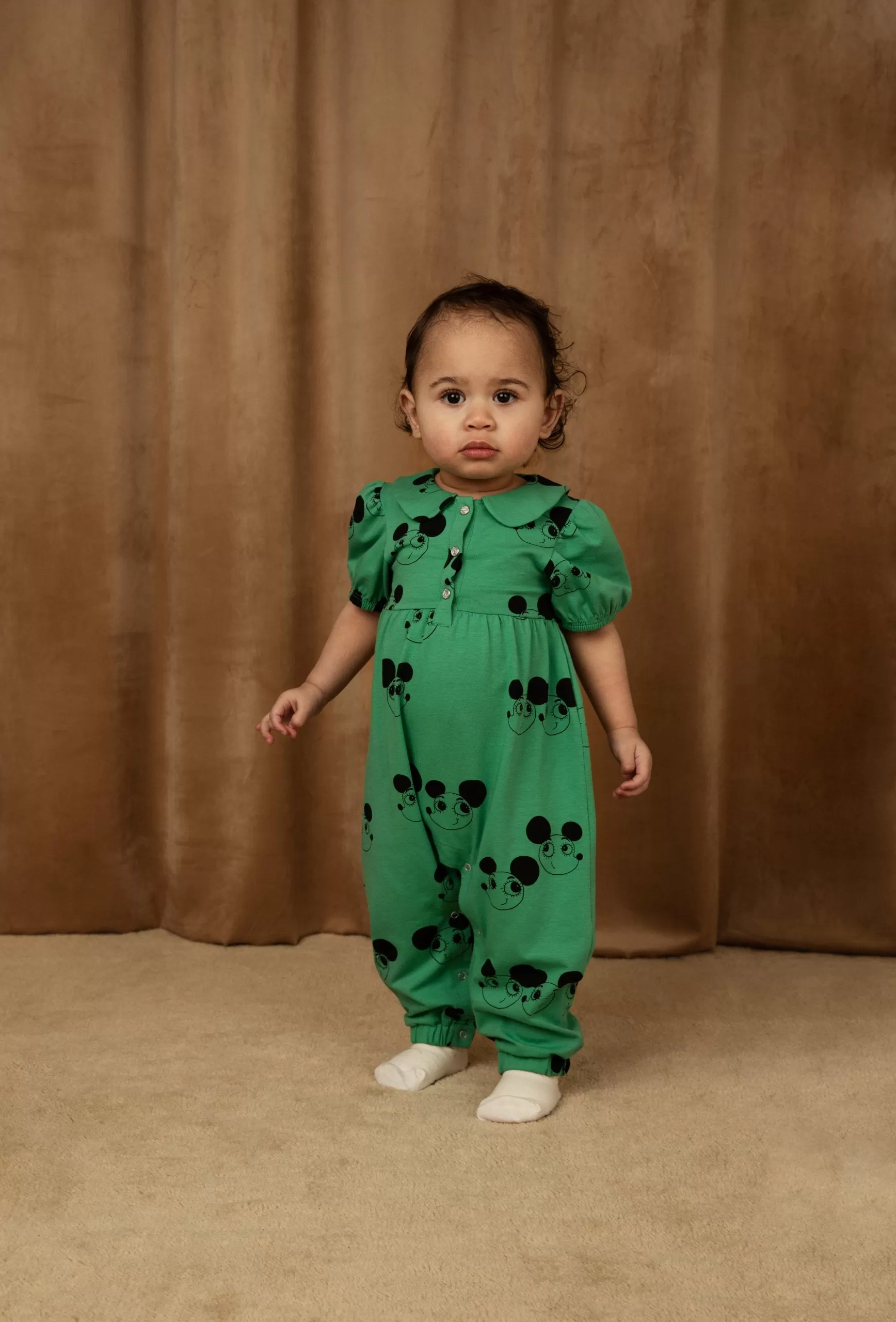 Mini Rodini BABY | Ritzrats aop jumpsuit baby