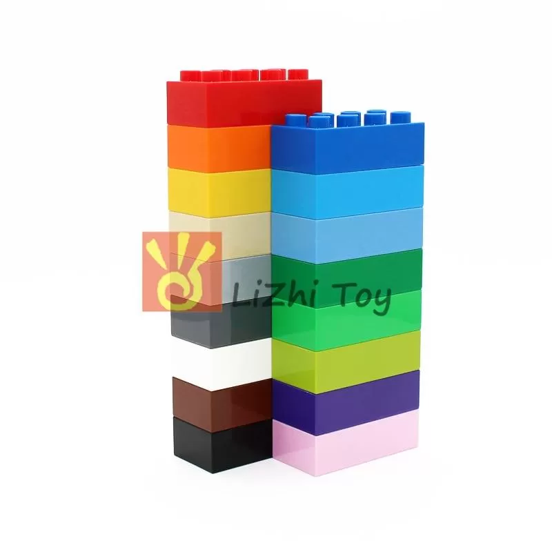 MOC DIY Large Building Block  3011 Brick 2X4 Big Size Baby Assembled Enlighten Accessories Block Part DIY Children Toys