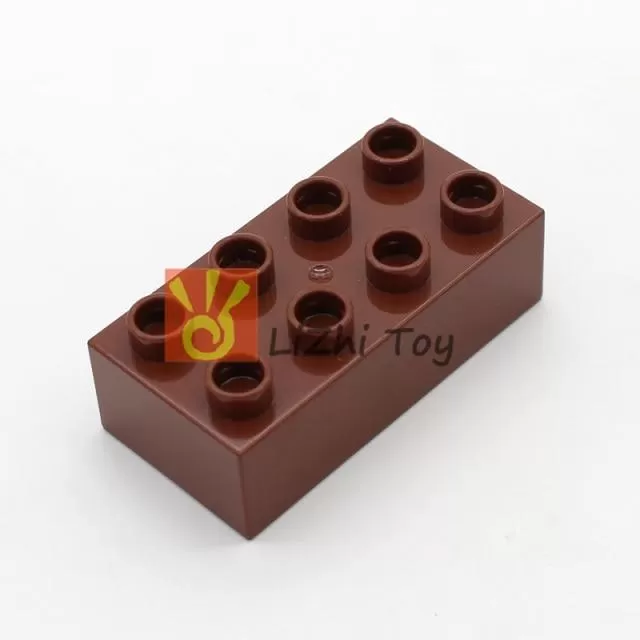 MOC DIY Large Building Block  3011 Brick 2X4 Big Size Baby Assembled Enlighten Accessories Block Part DIY Children Toys