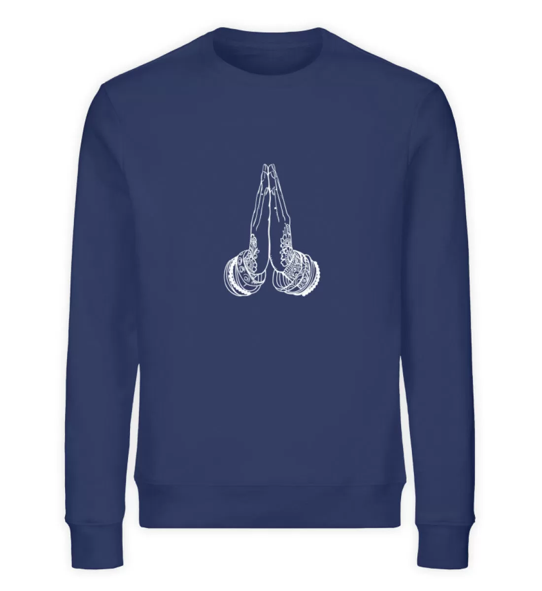 Namasté Gruß  - Unisex Organic Sweatshirt