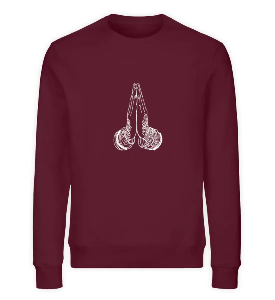 Namasté Gruß  - Unisex Organic Sweatshirt