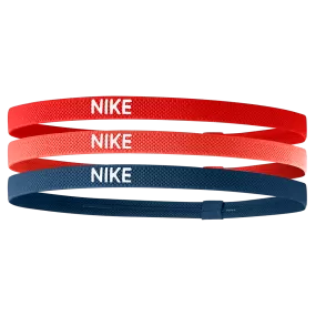 NIKE ELASTIC HEADBANDS 3PK