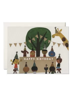 Notecard Birthday Party