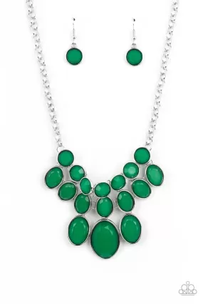 Paparazzi Delectable Daydream - Green Necklace