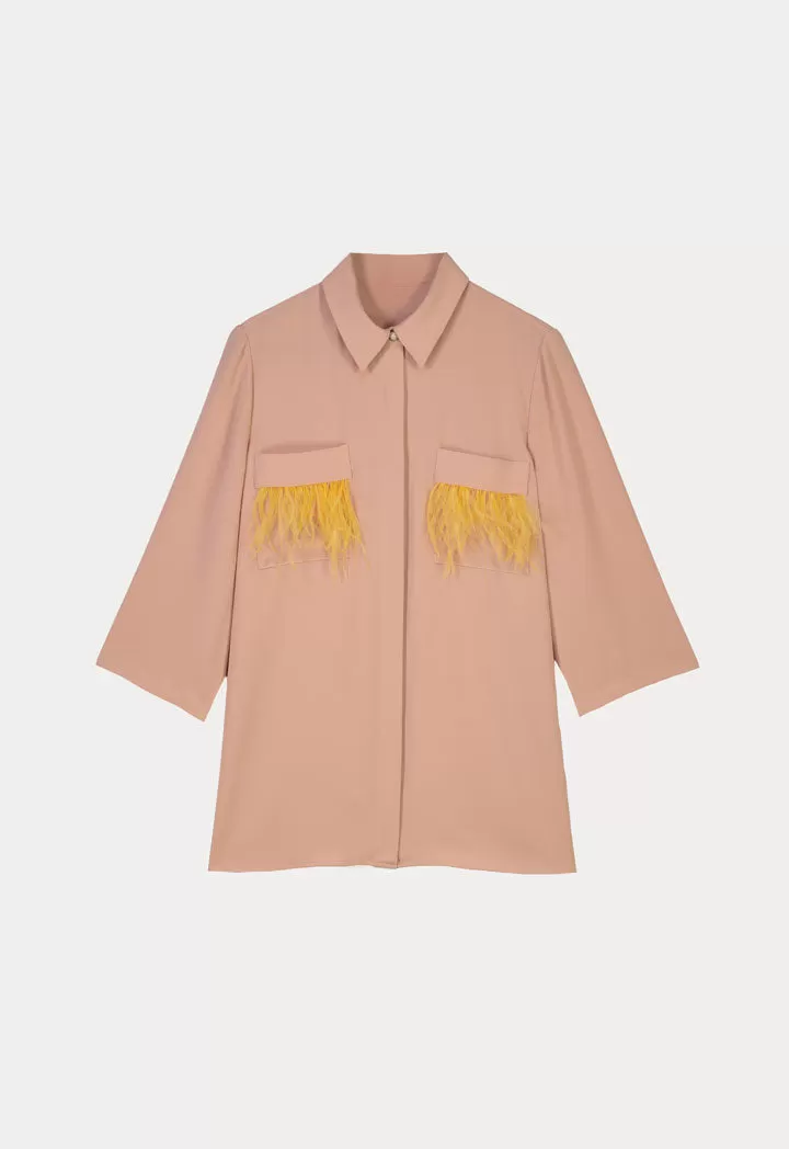 Pocket Fringes Shirt