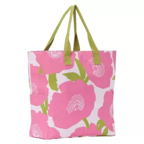 Poppies Pink Carryall