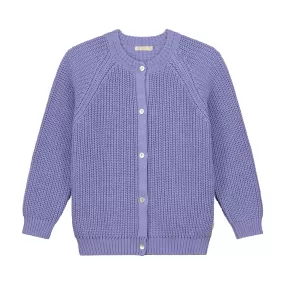 Raglan Cardigan – Purple