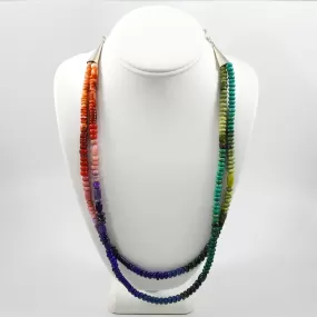 Rainbow Bead Necklace