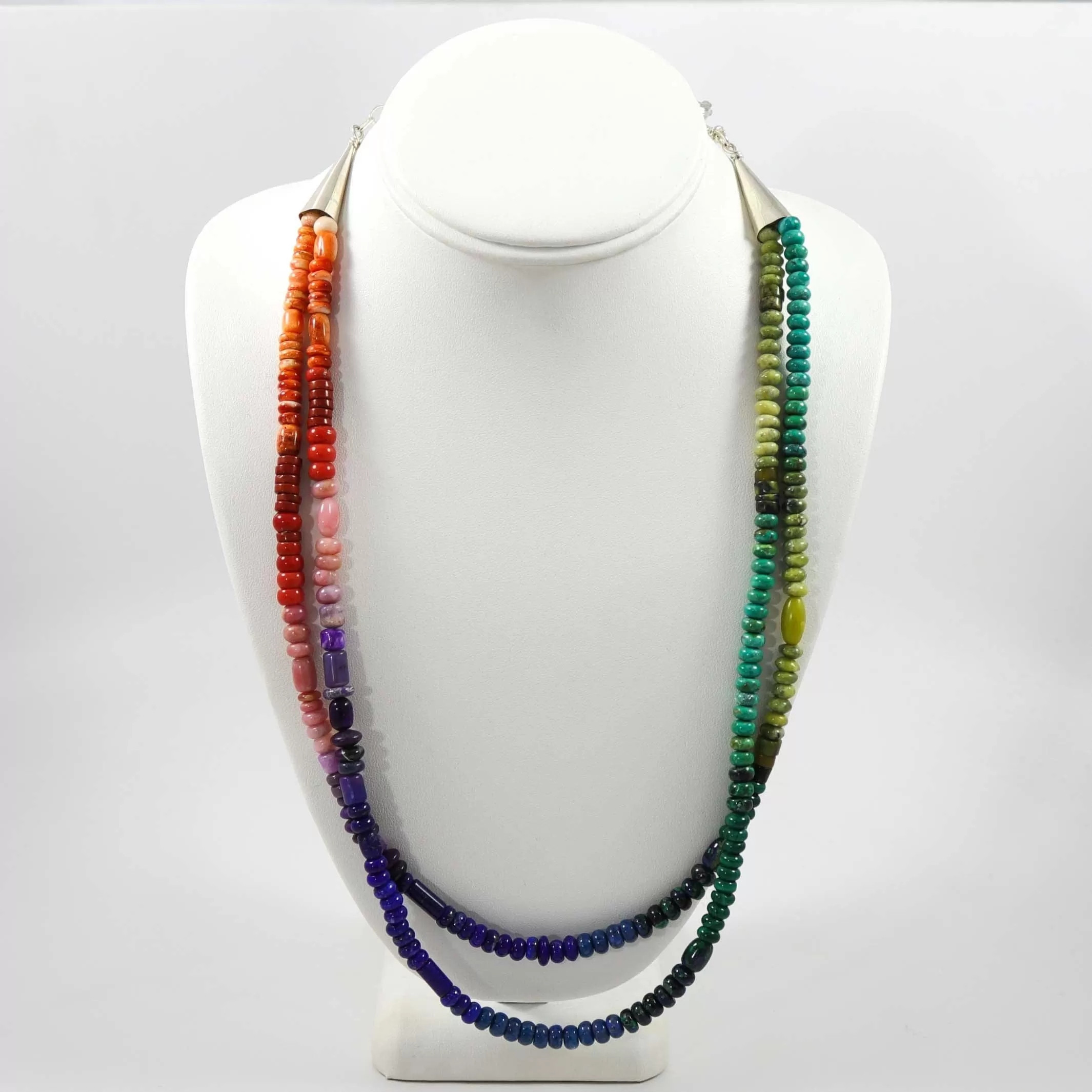 Rainbow Bead Necklace