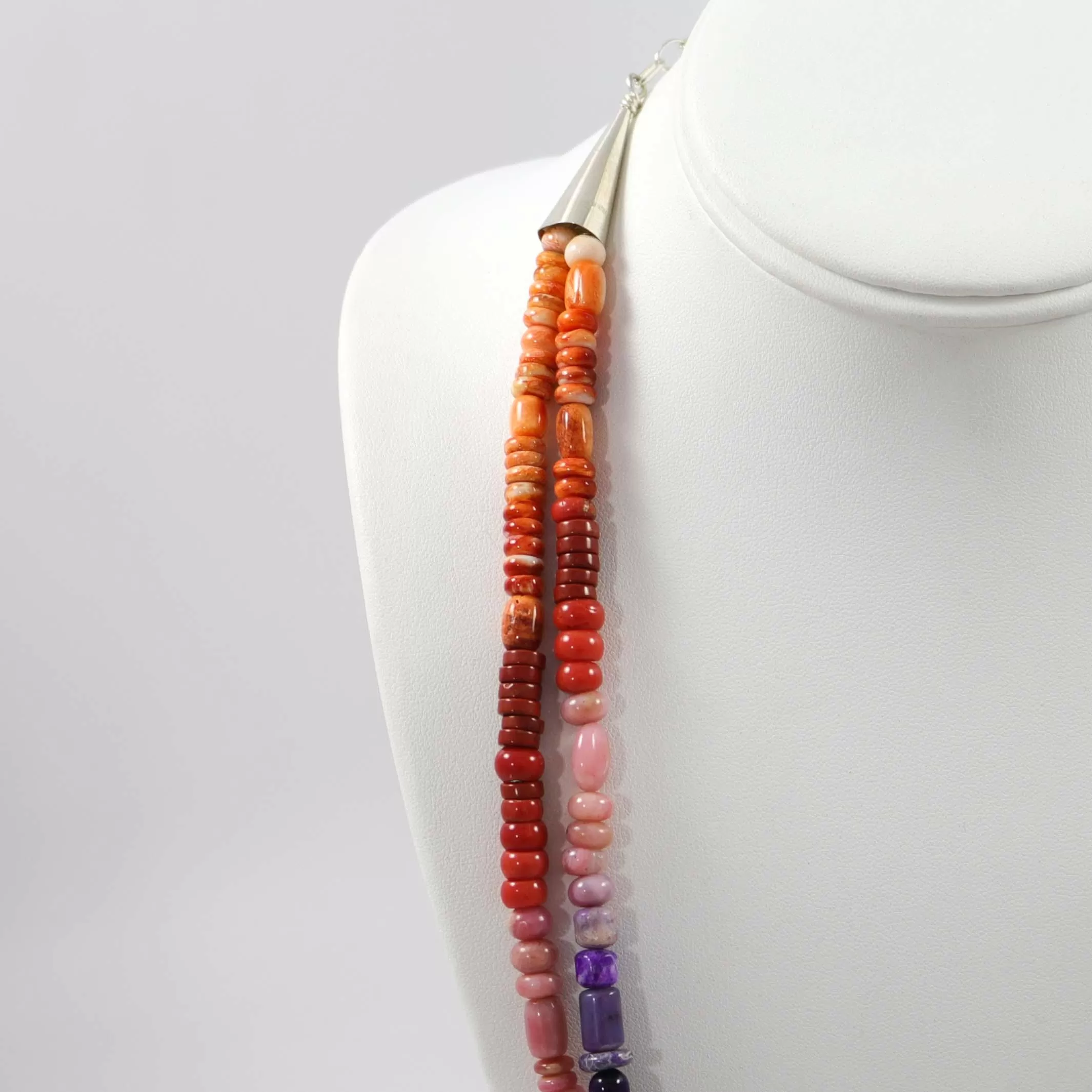 Rainbow Bead Necklace