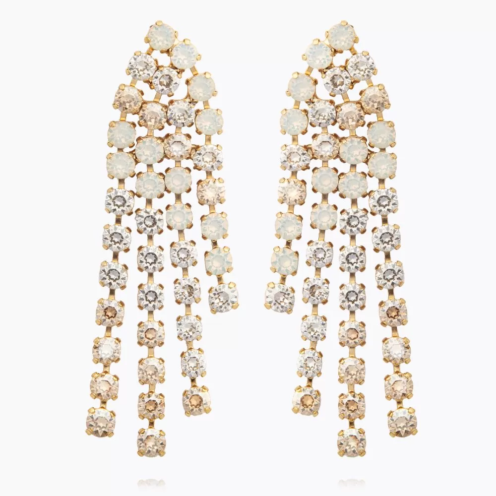 Rosanna Earrings / White Combo