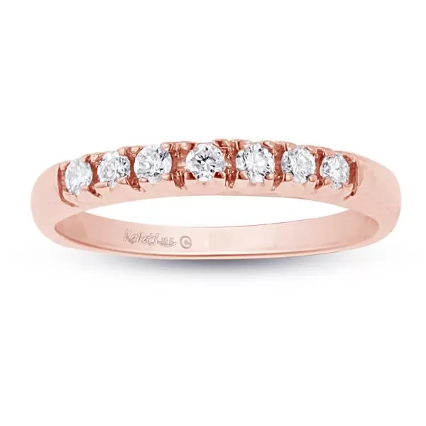 Rose Gold White Diamond Eternal Ring