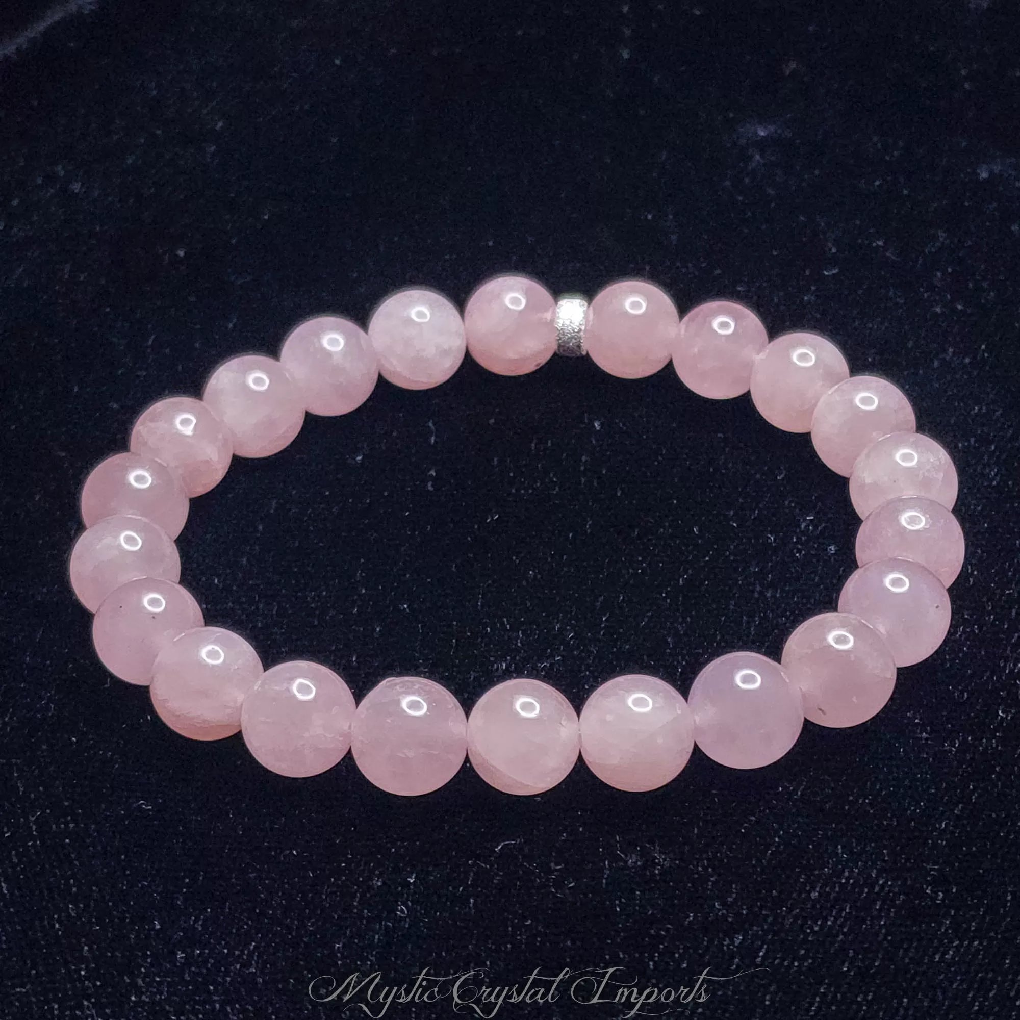 Rose Quartz Crystal Love Bracelet