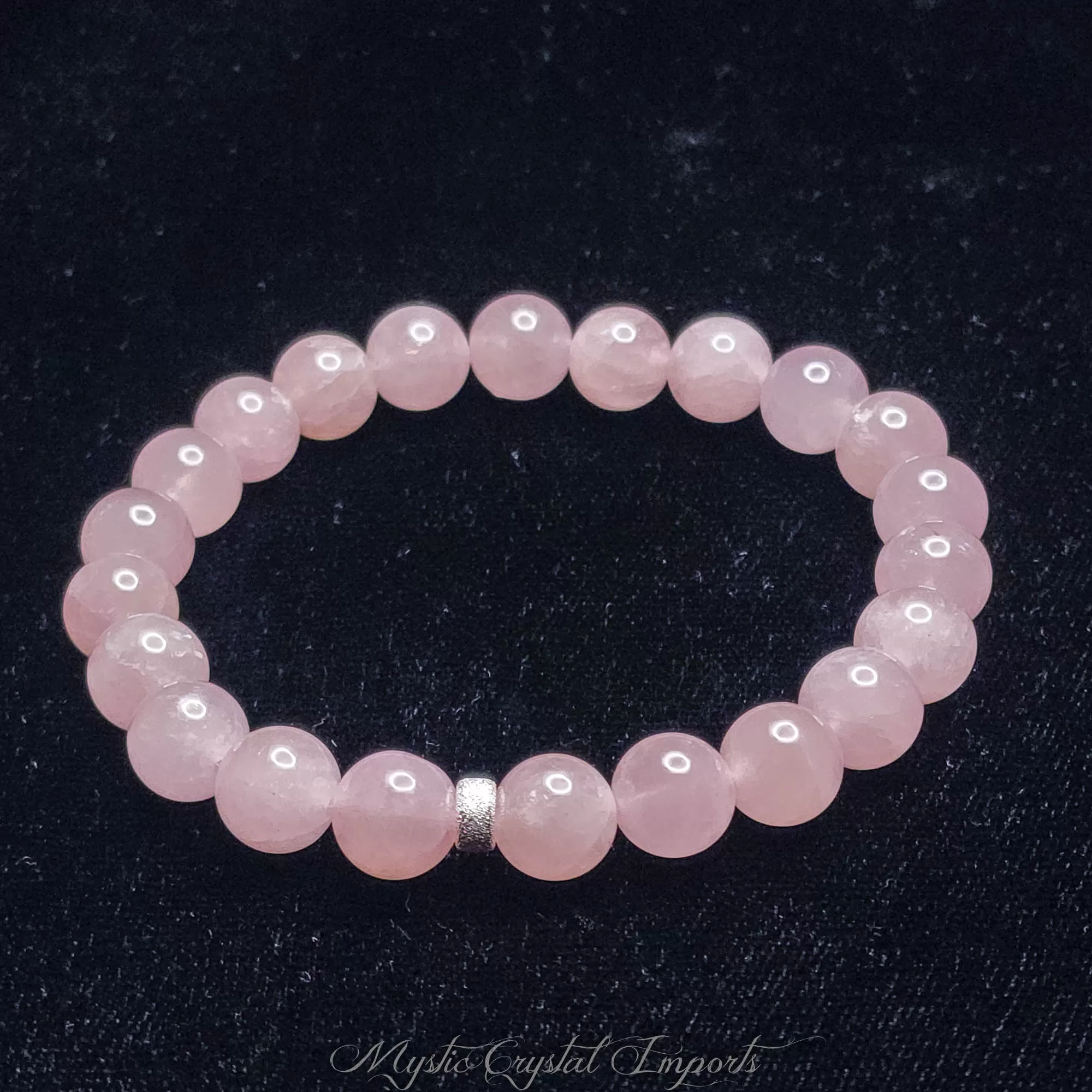 Rose Quartz Crystal Love Bracelet