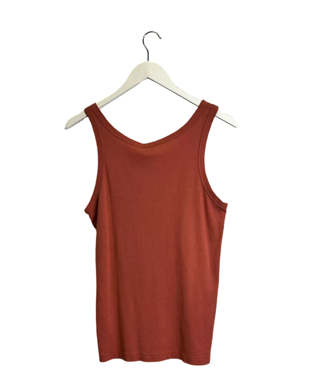 Size XS - Bassike Sienna Rib Heritage Tank