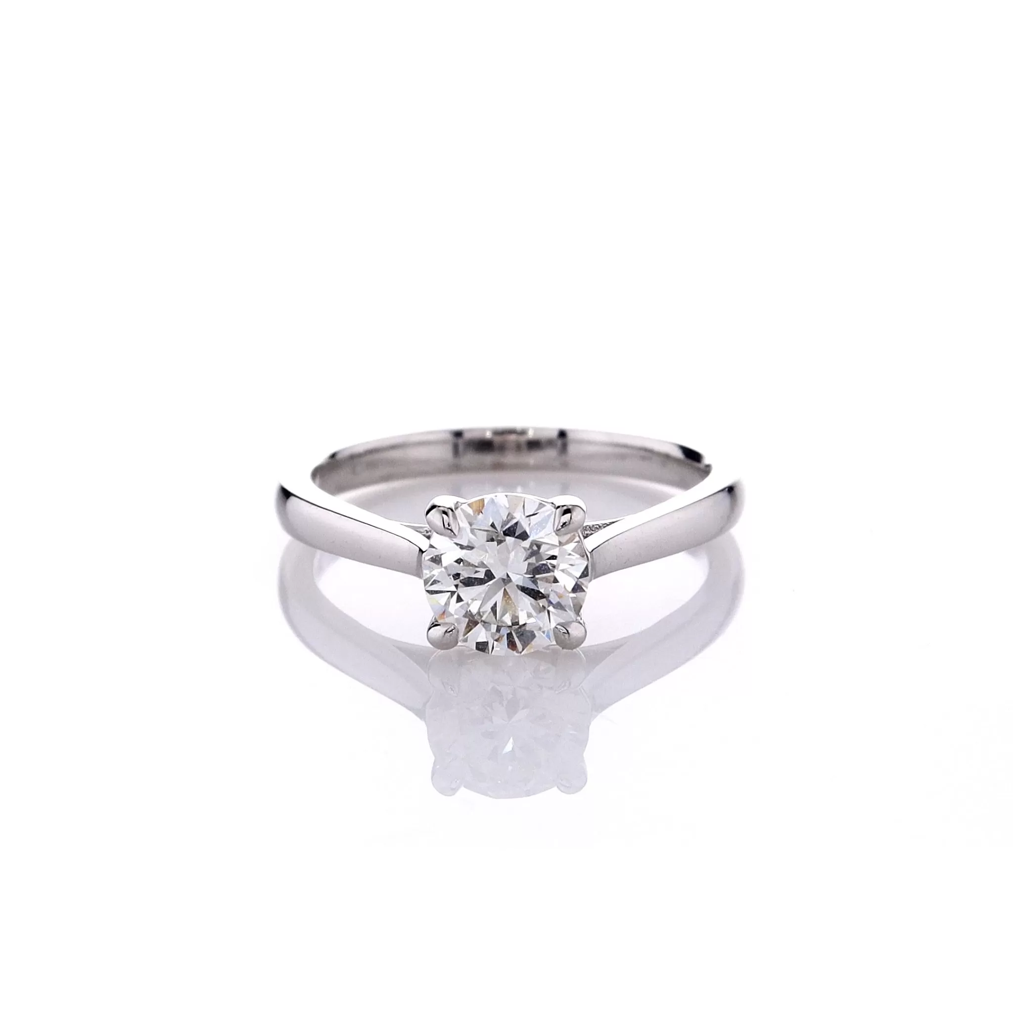 Smyth Signature 1.00ct JVS2 Smyth Ex Ex Ex Solitaire Engagement Ring