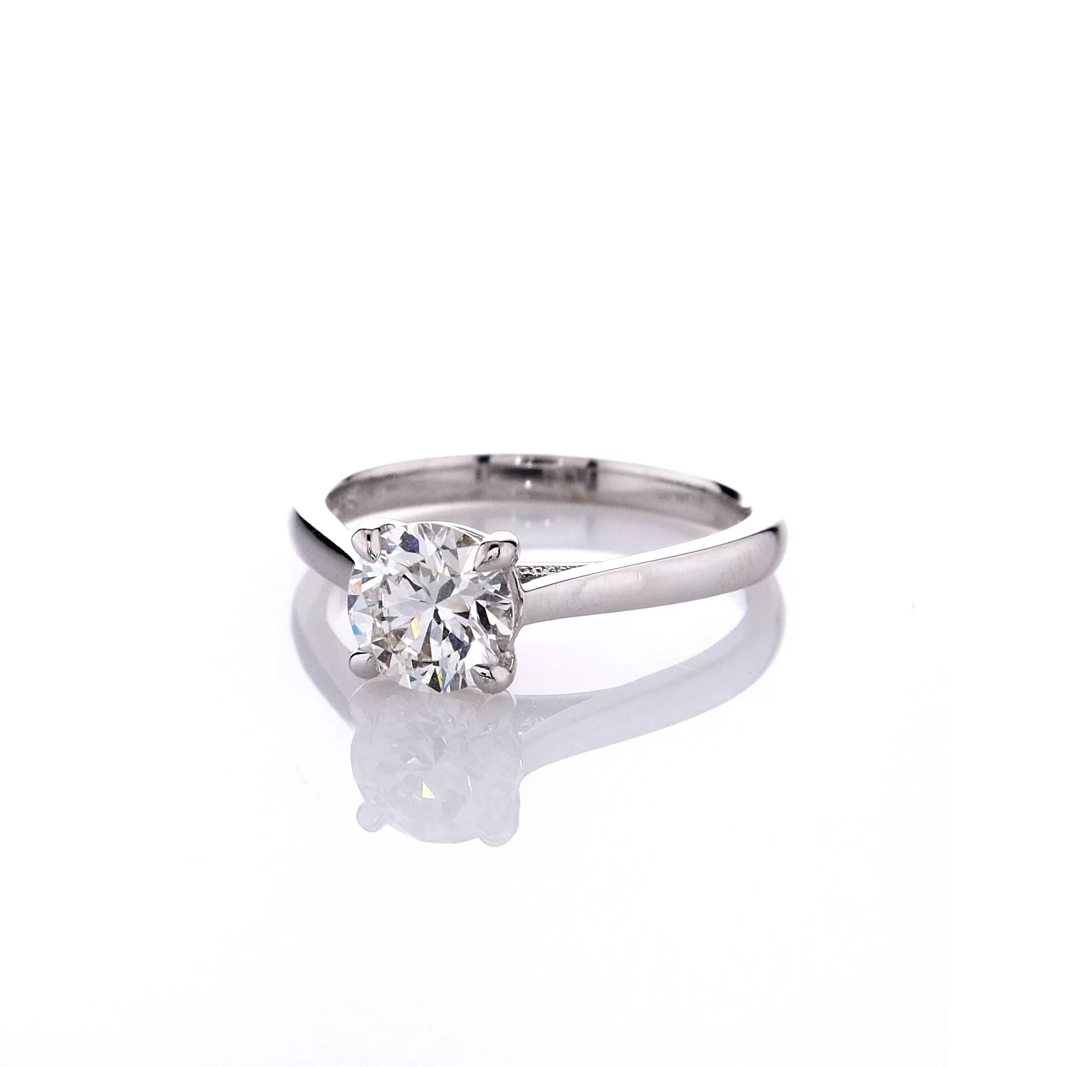 Smyth Signature 1.00ct JVS2 Smyth Ex Ex Ex Solitaire Engagement Ring