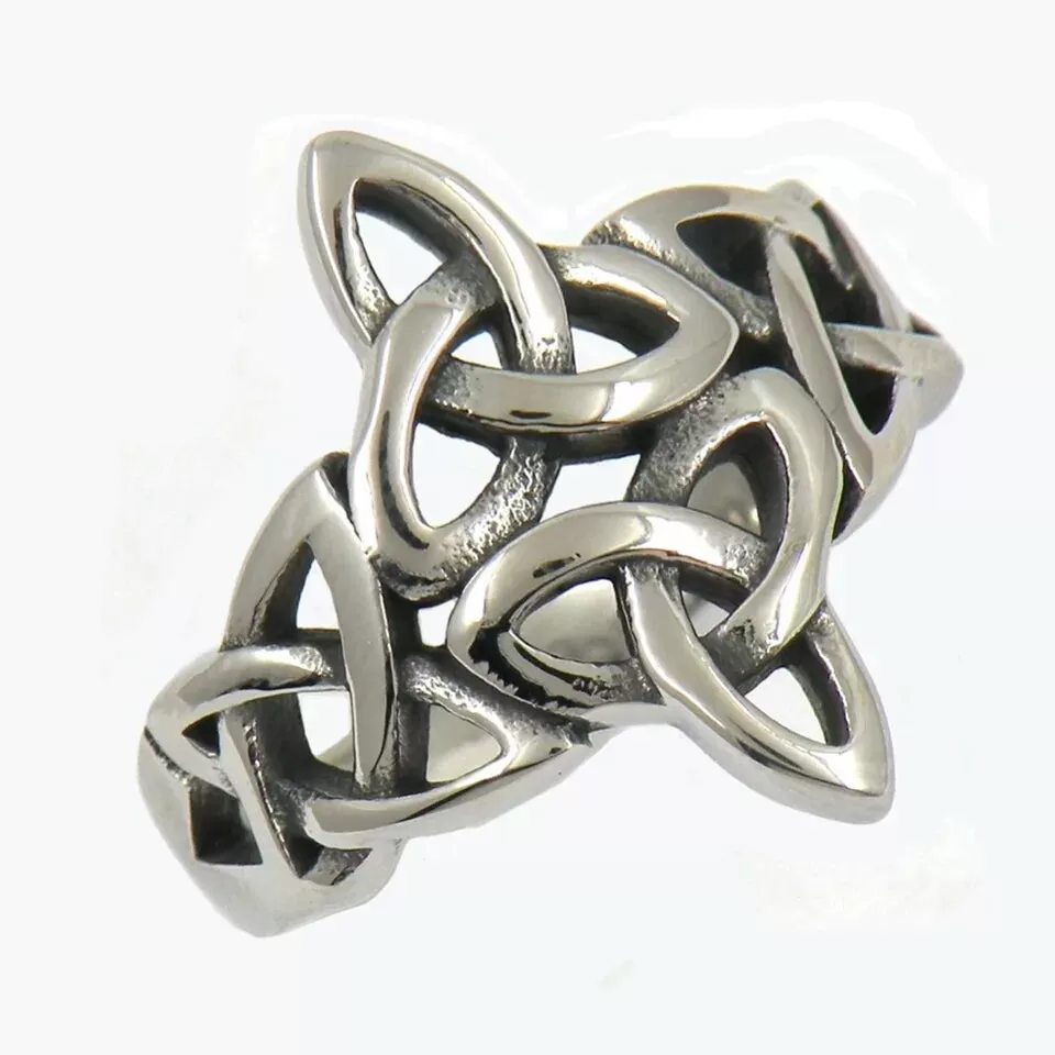 Stainless Steel Celtics Knot Ring