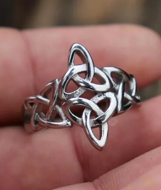 Stainless Steel Celtics Knot Ring