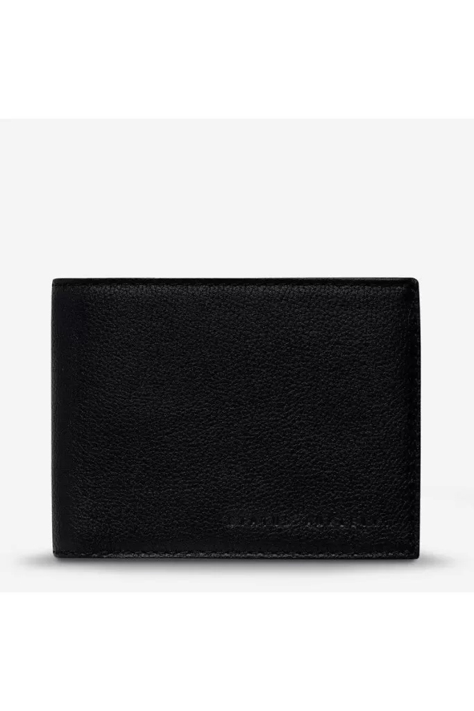 Status Anxiety - Noah - Mens Wallet - Black