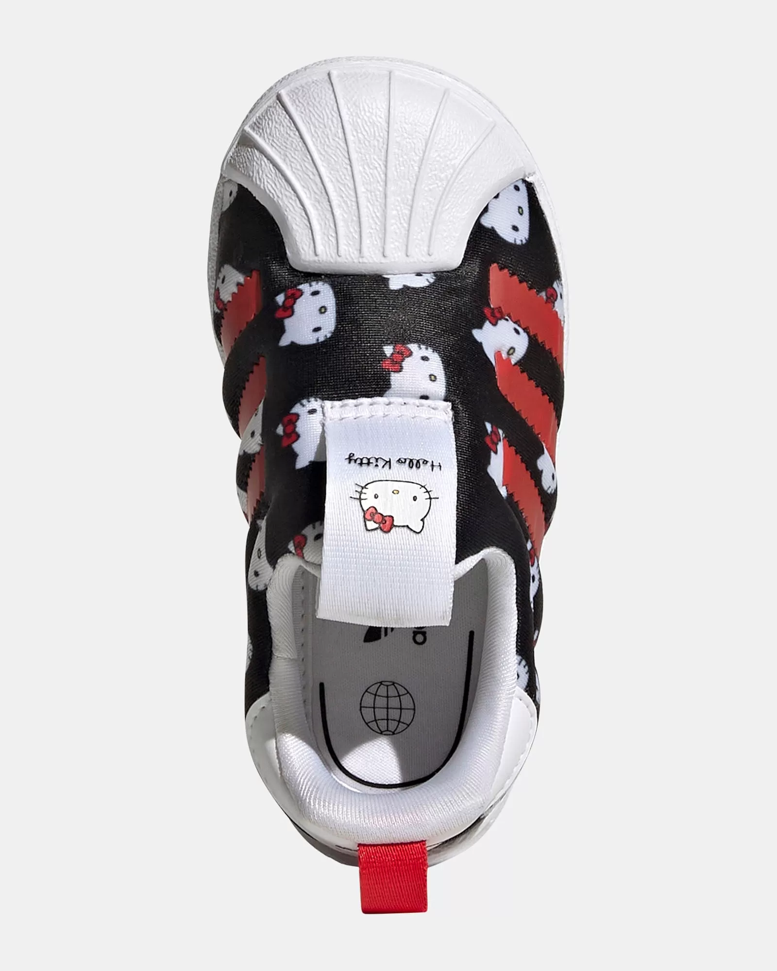 Superstar 360 Hello Kitty Infant Black/White/Red