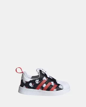 Superstar 360 Hello Kitty Infant Black/White/Red