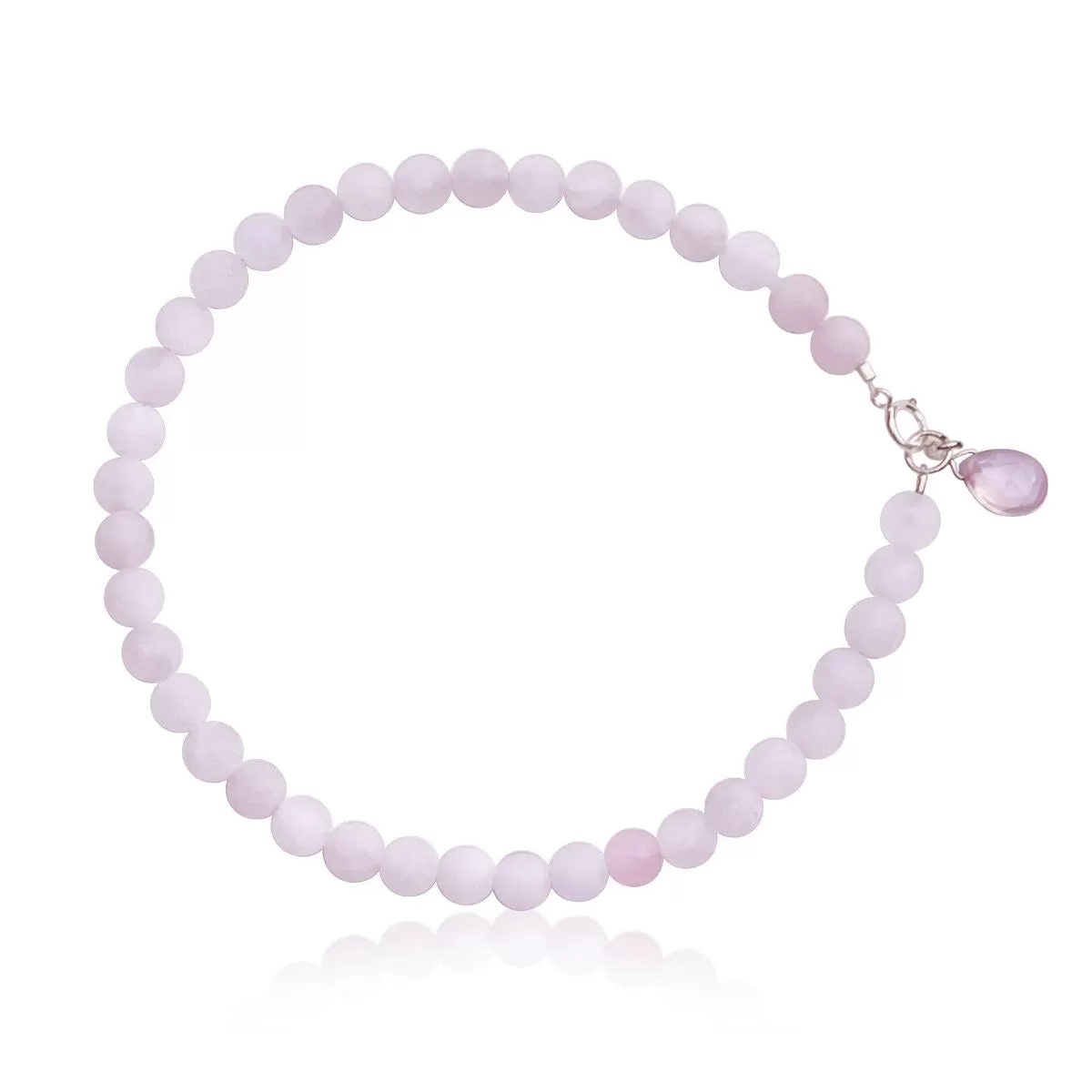 Surrounded by Love - Rose Quartz Anklet