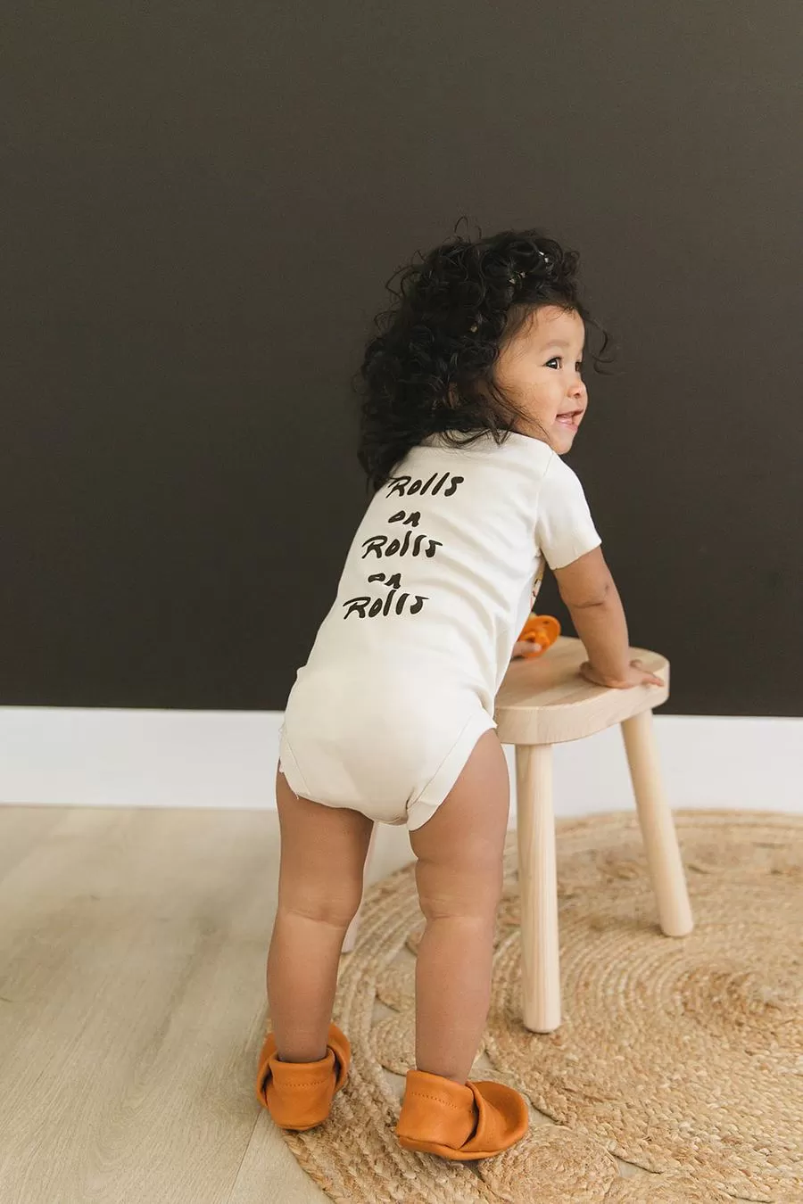 Sushi Rolls Organic Baby Bodysuit