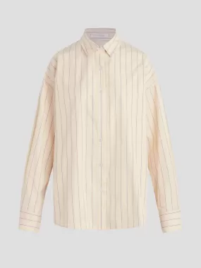 The Ex-Boyfriend Shirt in Cream