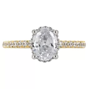 The Pavé Halo | Oval