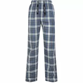 Tokyo Laundry Summon Checked Mens Lounge Pants - Blue