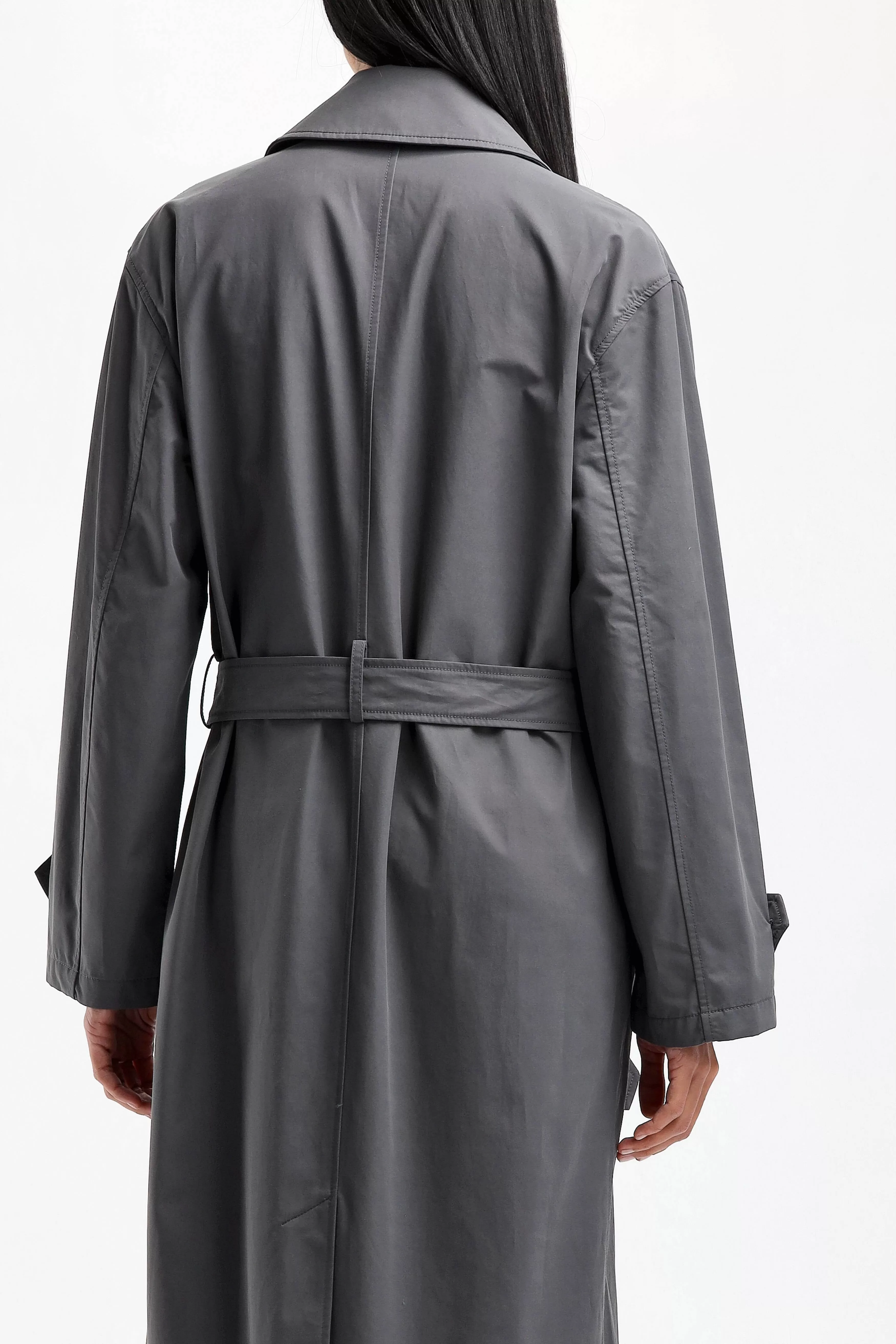 Trenchcoat Louis in Slate Grey