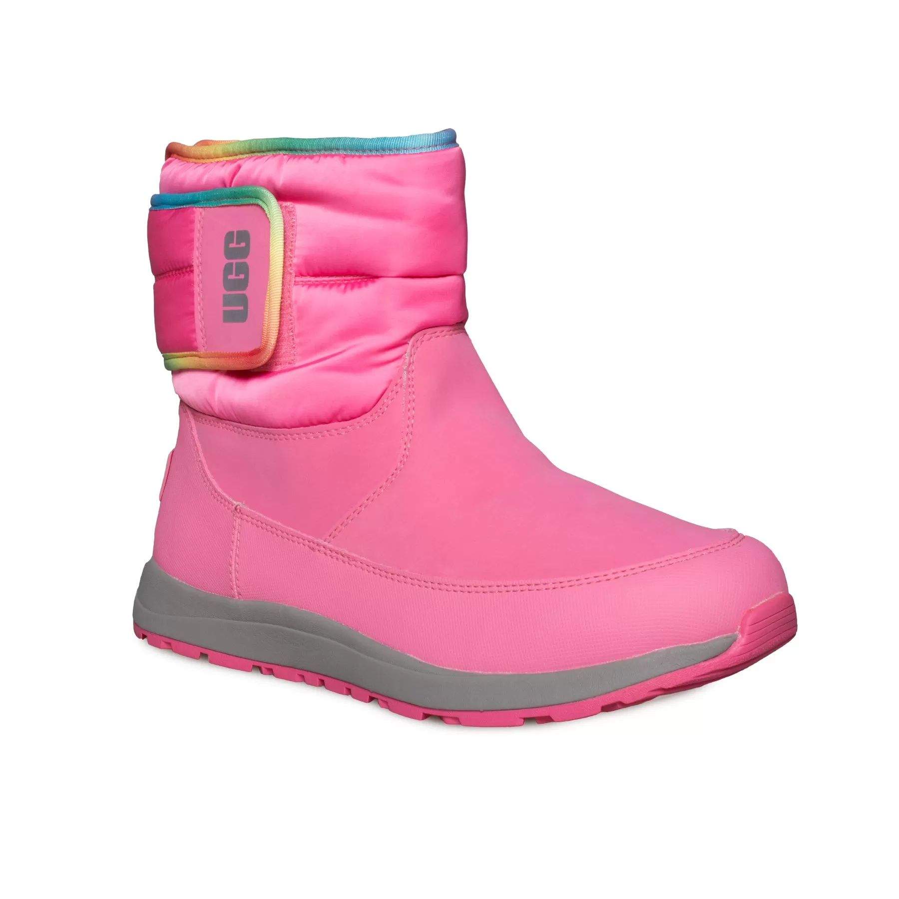 UGG Toty Weather Pink Rose Rainbow Boots - Women's