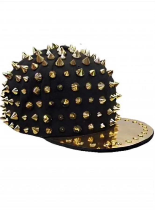 UNISEX GOTHIC SPIKED CAP HAT