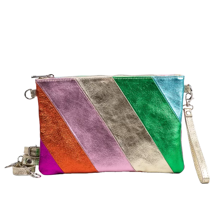 URBAN LUXURY FOILED PARTY CLUTCH