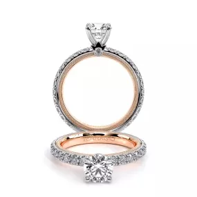 Verragio Tradition Two-Tone Round Diamond Engagement Ring